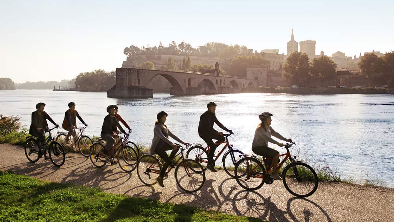 Adventures By Disney - Cycling Beside The Rhone River